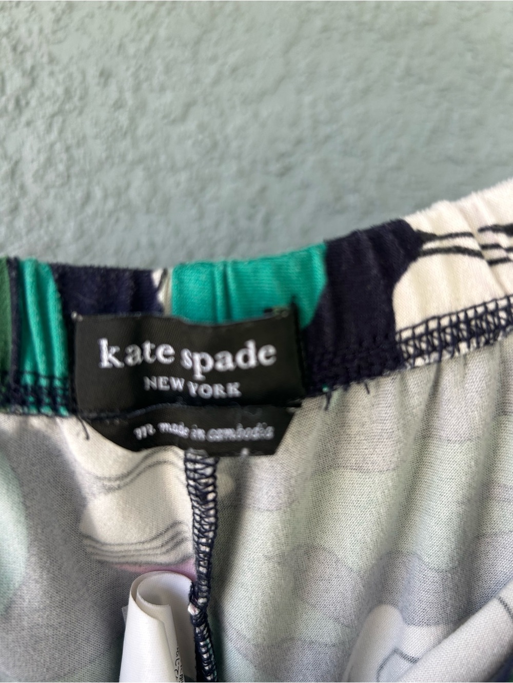 Kate Spade Pajama Pants Size L Floral Comfortable Lounge Stretchy - Picture 4 of 5